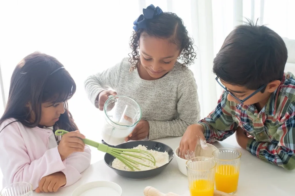 Cooking with Kids—Fun, Learning, and Tasty Results! 5 Measure out ingredients