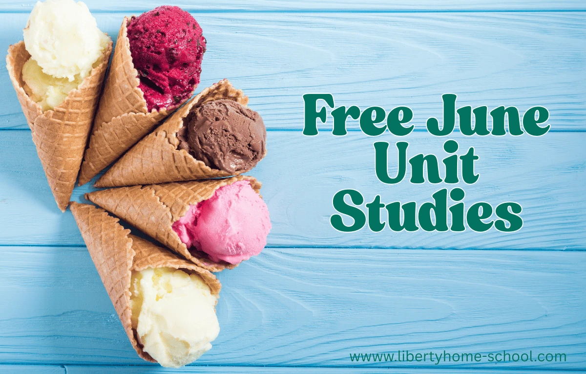 Free June Unit Studies to Make Learning Fun This Summer 1 Colorful printable resources for a June unit study with summer-themed homeschool activities