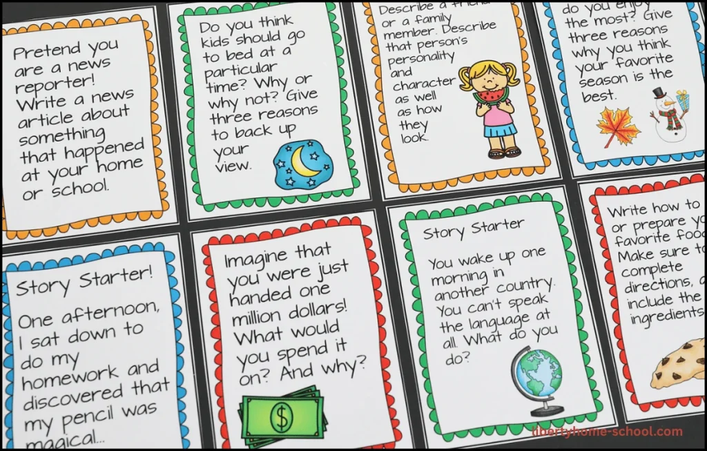 creative writing prompts for 10-year-olds 3 Narrative Writing Prompt Worksheet for Kids